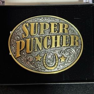 Montana Silversmiths Gold and Silver Super Puncher Buckle